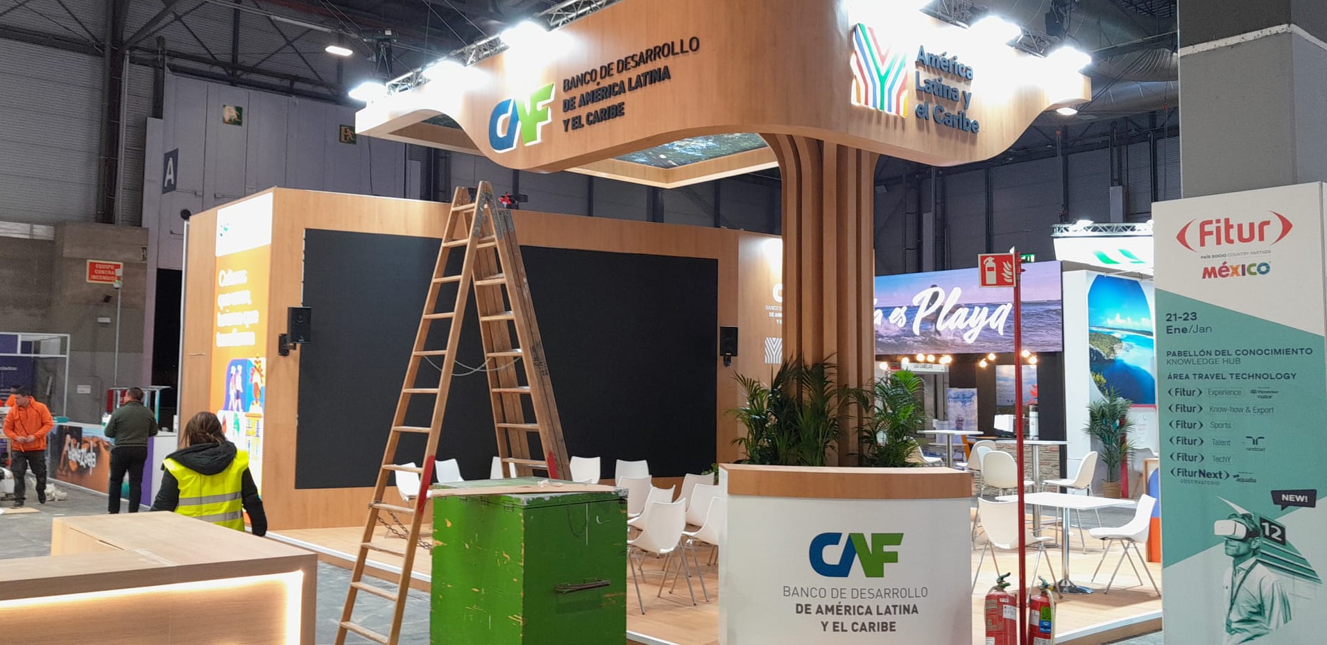 CAF stand at FITUR