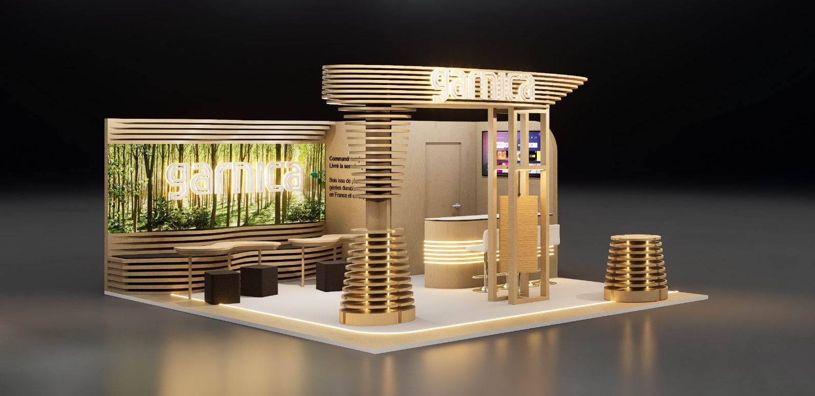 Garnica stand at Carrefour International du Bois