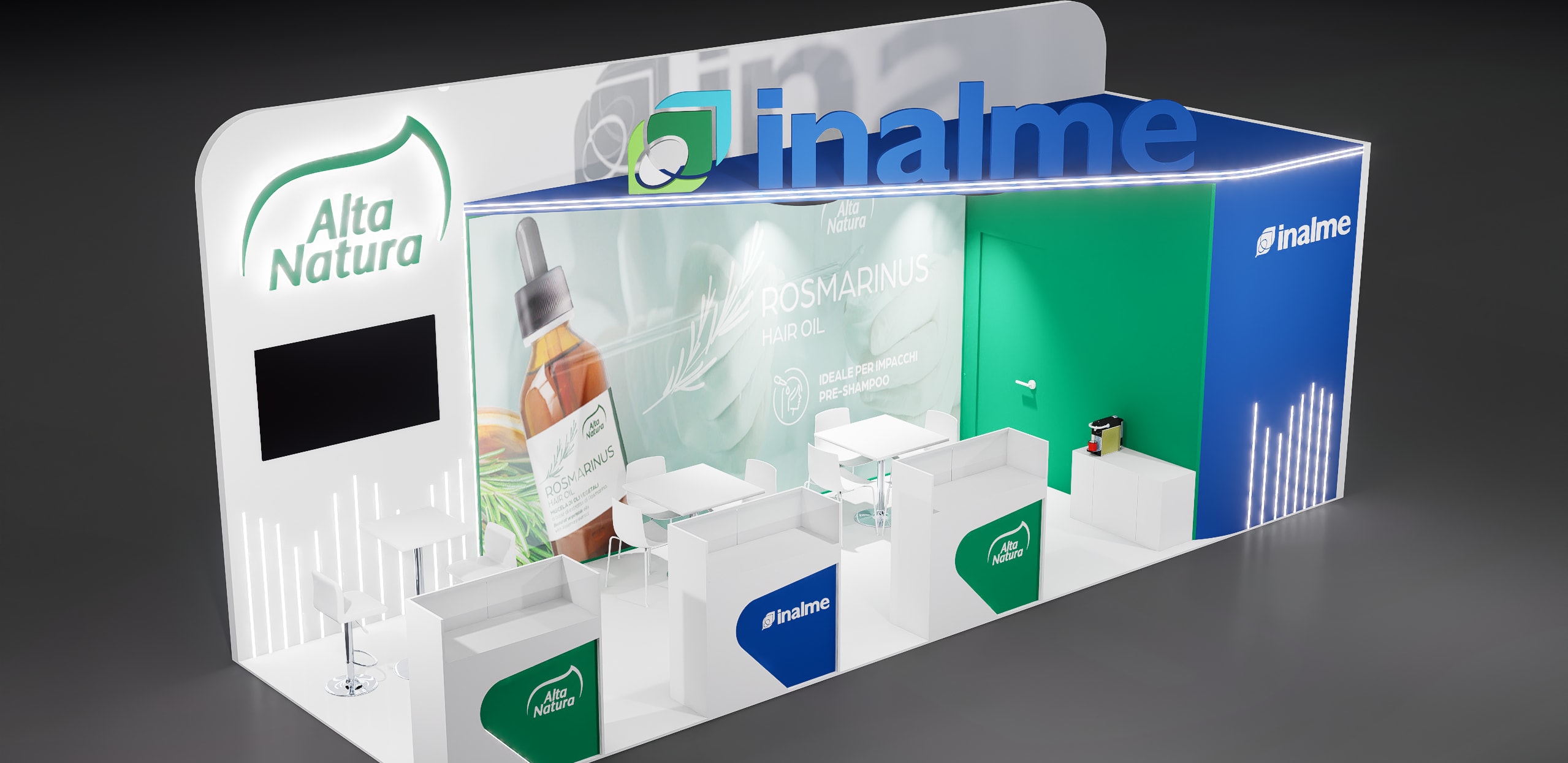 Alta Natura · Inalme stand at Vitafoods Europe